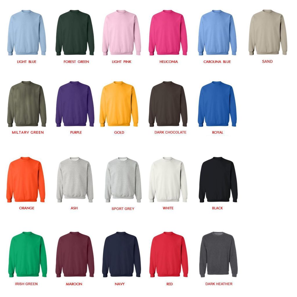 sweatshirt color chart - Risk Of Rain Store