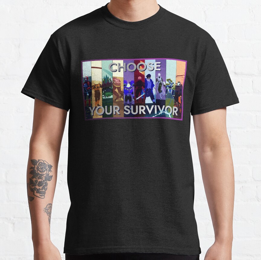 Choose Your Survivor Risk Of Rain 2 T-Shirt